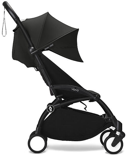 Stokke Set Rivestimento per Passeggino YOYO3 - 6+ Mesi - Nero Passeggini Leggeri