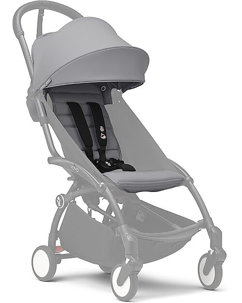Stokke Set Rivestimento per Passeggino YOYO3 - 6+ Mesi - Stone Passeggini Leggeri