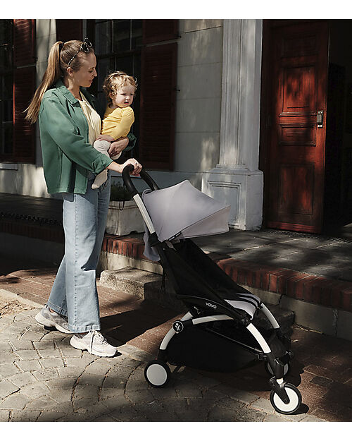 Stokke Set Rivestimento per Passeggino YOYO3 - 6+ Mesi - Stone Passeggini Leggeri