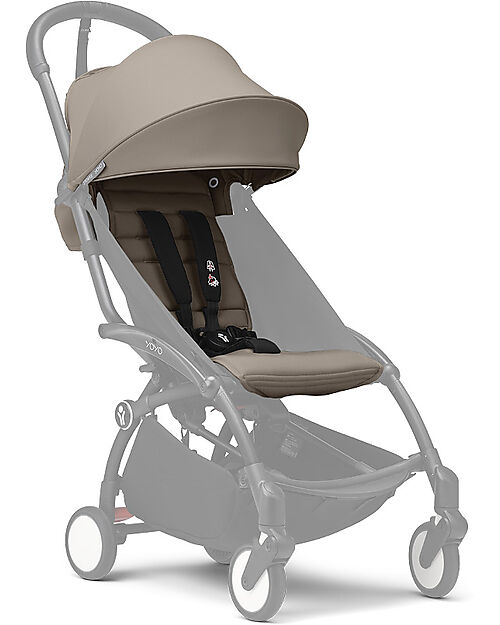 Stokke Set Rivestimento per Passeggino YOYO3 - 6+ Mesi - Taupe Passeggini Leggeri