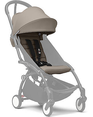 Stokke Set Rivestimento per Passeggino YOYO3 - 6+ Mesi - Taupe Passeggini Leggeri