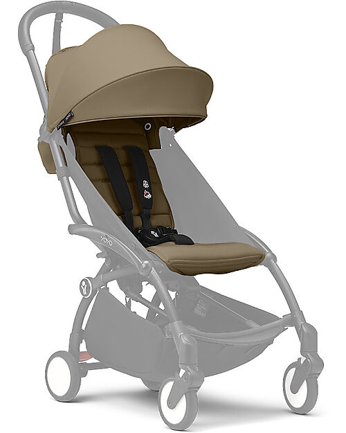 Stokke Set Rivestimento per Passeggino YOYO3 - 6+ Mesi - Toffee Passeggini Leggeri