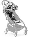 Stokke Set Rivestimento per Passeggino YOYO3 - 6+ Mesi - Zebra - Collezione Wild Passeggini Leggeri