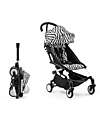 Stokke Set Rivestimento per Passeggino YOYO3 - 6+ Mesi - Zebra - Collezione Wild Passeggini Leggeri