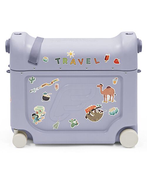 Stokke Set Viaggio JetKids Valigia Cavalcabile + Zaino Espandibile - Artic Blue Borse da Viaggio