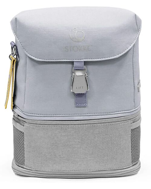 Stokke Set Viaggio JetKids Valigia Cavalcabile + Zaino Espandibile - Artic Blue Borse da Viaggio