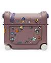 Stokke Set Viaggio JetKids Valigia Cavalcabile + Zaino Espandibile - Hazy Lilac Borse da Viaggio