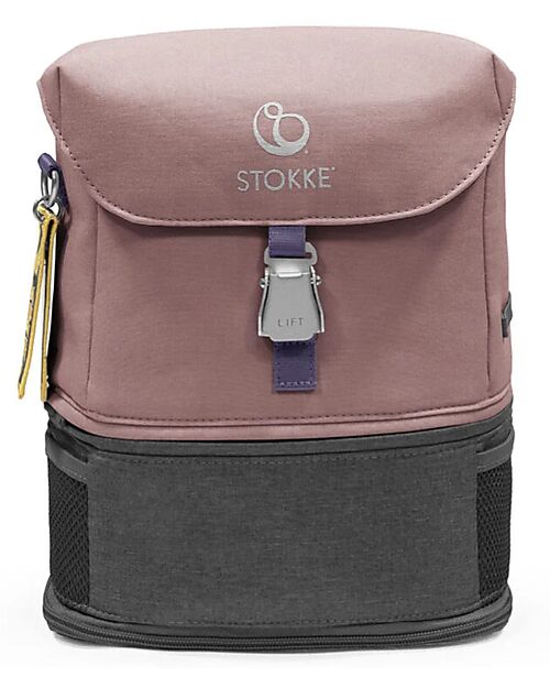 Stokke Set Viaggio JetKids Valigia Cavalcabile + Zaino Espandibile - Hazy Lilac Borse da Viaggio