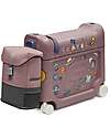 Stokke Set Viaggio JetKids Valigia Cavalcabile + Zaino Espandibile - Hazy Lilac Borse da Viaggio