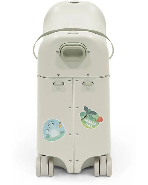 Stokke Set Viaggio JetKids Valigia Cavalcabile + Zaino Espandibile - Sea Green Borse da Viaggio