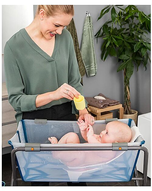 Stokke Supporto per Neonati - Flexi Bath - Bianco Vaschette e Accessori