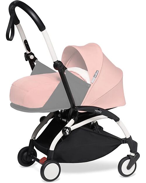 Stokke Telaio Passeggino BABYZEN YOYO 2 - Bianco - Comprende Cestino, Borsa e Cinghia Trasporto! Passeggini Leggeri