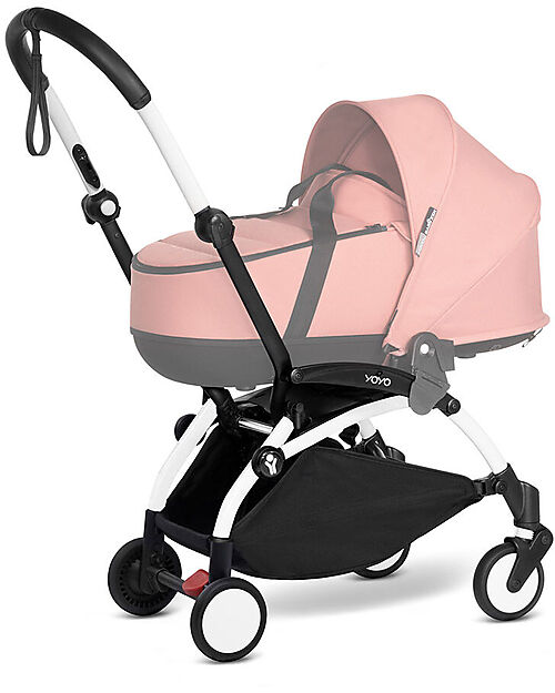 Stokke Telaio Passeggino BABYZEN YOYO 2 - Bianco - Comprende Cestino, Borsa e Cinghia Trasporto! Passeggini Leggeri