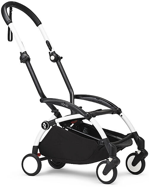 Stokke Telaio Passeggino YOYO3 - Bianco  - Comprende ampio Cestino e Cinghia per il Trasporto!
 Passeggini Leggeri