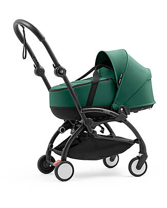 Stokke Telaio Passeggino YOYO5 - Nero + Bassinet 0+ - Foresta Passeggini Classici