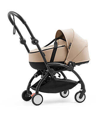 Stokke Telaio Passeggino YOYO5 - Nero + Bassinet 0+ - Taupe Passeggini Classici