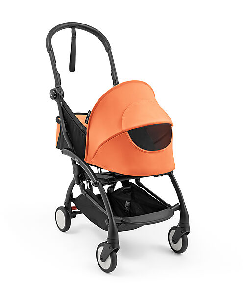 Stokke Telaio Passeggino YOYO5 - Nero + Newborn Pack 0+ - Pesca Passeggini Classici