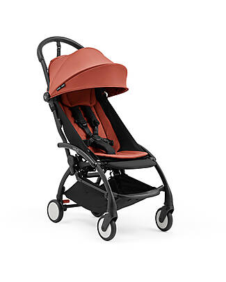 Stokke Telaio Passeggino YOYO5 - Nero - Seat Pack 6+ - Newborn Pack 0+ - Berry Passeggini Classici
