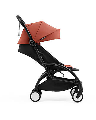 Stokke Telaio Passeggino YOYO5 - Nero - Seat Pack 6+ - Newborn Pack 0+ - Berry Passeggini Classici