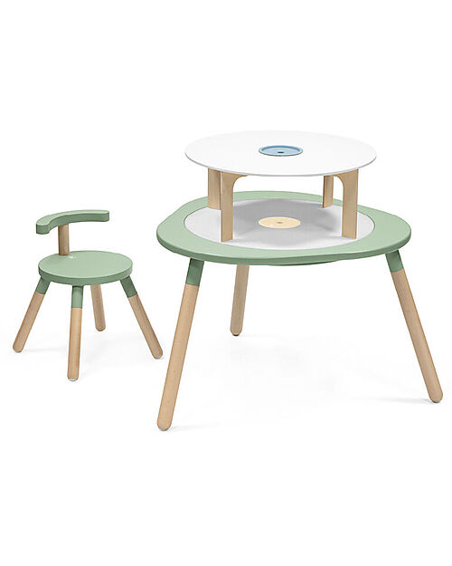 Stokke Torre delle Costruzioni - per Mattoncini Grandi e Piccoli - Adatta a Tavolo da Gioco MuTable V2 Tavoli