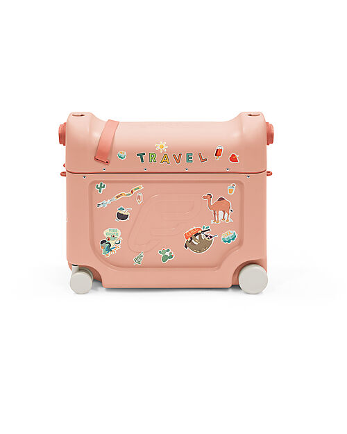 Stokke Valigia Cavalcabile Jet Kids BedBox - Coral Pink Borse da Viaggio