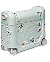 Stokke Valigia Cavalcabile Jet Kids BedBox - Green Aurora Borse da Viaggio