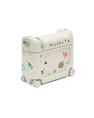 Stokke Valigia Cavalcabile Jet Kids BedBox - Sea Green Borse da Viaggio