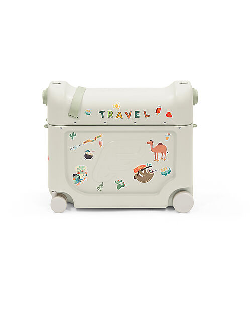 Stokke Valigia Cavalcabile Jet Kids BedBox - Sea Green Borse da Viaggio