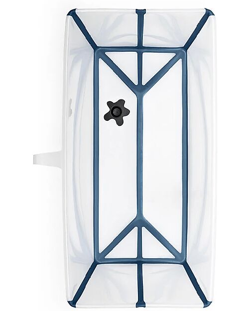 Stokke Vaschetta da Bagno Flexi Bath - Pieghevole - Transparent Blue Vaschette e Accessori