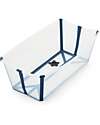 Stokke Vaschetta da Bagno Flexi Bath - Pieghevole - Transparent Blue Vaschette e Accessori
