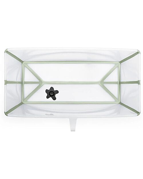 Stokke Vaschetta da Bagno Flexi Bath - Pieghevole - Trasparent Green Vaschette e Accessori
