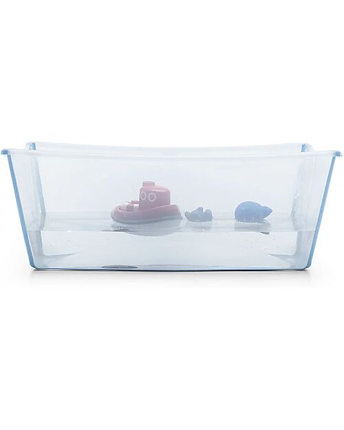 Stokke Vaschetta da Bagno Flexi Bath X-Large - Fino a 6 Anni - Ocean Blue Vaschette e Accessori