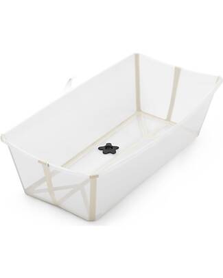 Stokke Vaschetta da Bagno Flexi Bath X-Large - Fino a 6 Anni - Sandy Beige Vaschette e Accessori