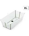 Stokke Vaschetta da Bagno Flexi Bath X-Large - Fino a 6 Anni - Transparent Green Vaschette e Accessori