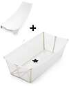 Stokke Vaschetta da Bagno Flexi Bath XL - con Supporto per Neonati - Sandy Beige Vaschette e Accessori