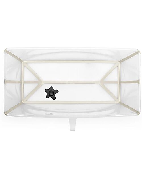 Stokke Vaschetta da Bagno Flexi Bath XL - con Supporto per Neonati - Sandy Beige Vaschette e Accessori