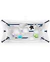 Stokke Vaschetta da Bagno Flexi Bath XL - con Supporto per Neonati - Trasparent Blue Vaschette e Accessori