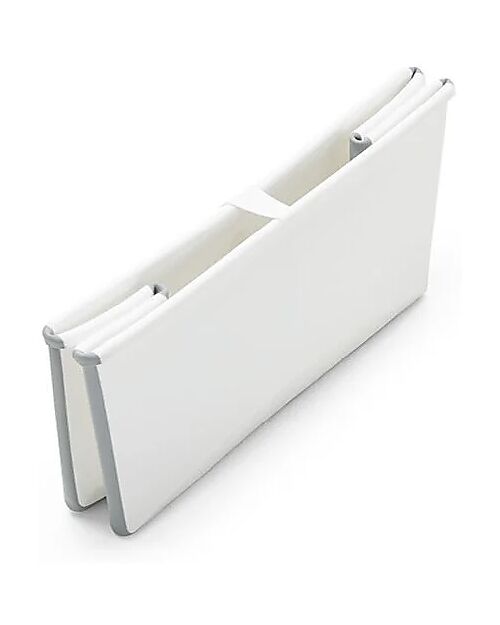 Stokke Vaschetta Pieghevole con Supporto - per Neonati e Bambini - Flexi Bath - Bianco Vaschette e Accessori