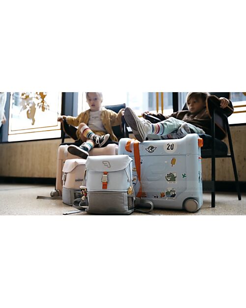 Stokke Zaino da Viaggio Espandibile per Bambini - JetKids Crew Backpack - Pink Lemonade Borse da Viaggio