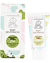 Suavinex Baby Dentifricio - 50ml - Pesca e Albicocca - Estratti Vegetali di Malva e Camomilla 100% Bio Dentifrici