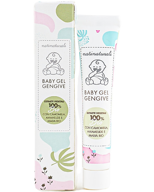 Suavinex Baby Gel Gengive - 20ml - Malva e Camomilla - Estratti Vegetali 100% Bio Dentifrici