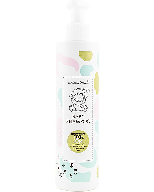 Suavinex Baby Shampoo - 250ml -Limone e Camomilla -  Estratti Vegetali 100% Bio Shampoo e Prodotti per il Bagnetto
