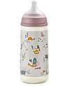 Suavinex Biberon 360ml - Tettarella Simmetrica in Silicone SX Pro -Rosa - dai 6 Mesi Biberon_