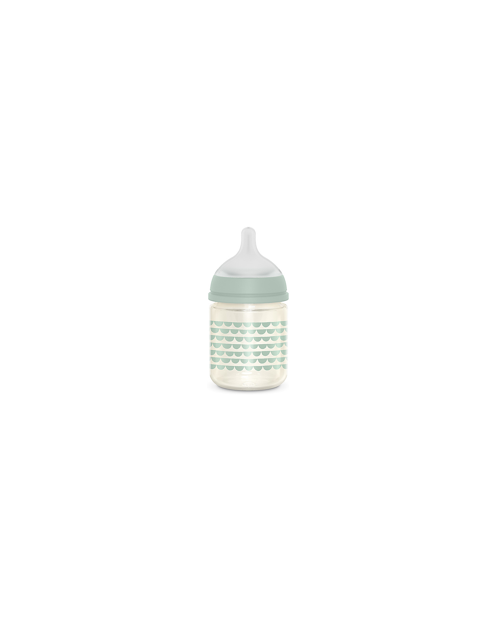 Suavinex Biberon Bonhomia in Vetro - 120 ml - Piuma Verde - 0+ - con  tettarella Simmetrica SX Pro unisex (bambini)
