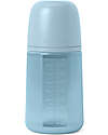 Suavinex Biberon Color Essence in Silicone - 240 ml - Acqua - con Tettarella Simmetrica SX Pro - dai 3 Mesi Biberon_