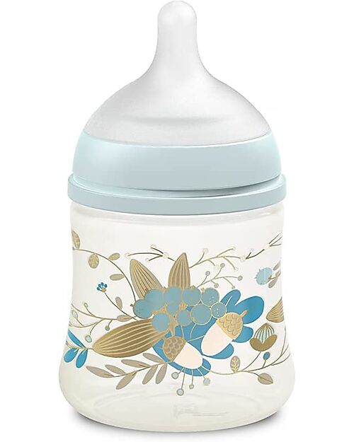 Suavinex Biberon Gold Edition con tettarella SXPro™ - 150ml Azzurro - dalla Nascita Biberon_