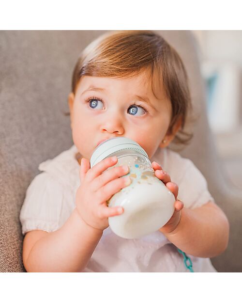 Suavinex Biberon Gold Edition con tettarella SXPro™ - 150ml Azzurro - dalla Nascita Biberon_