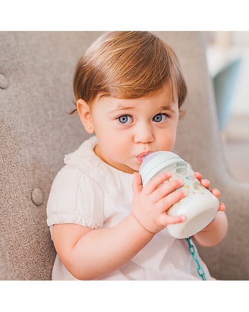 Suavinex Biberon Gold Edition con tettarella SXPro™ - 150ml Azzurro - dalla Nascita Biberon_