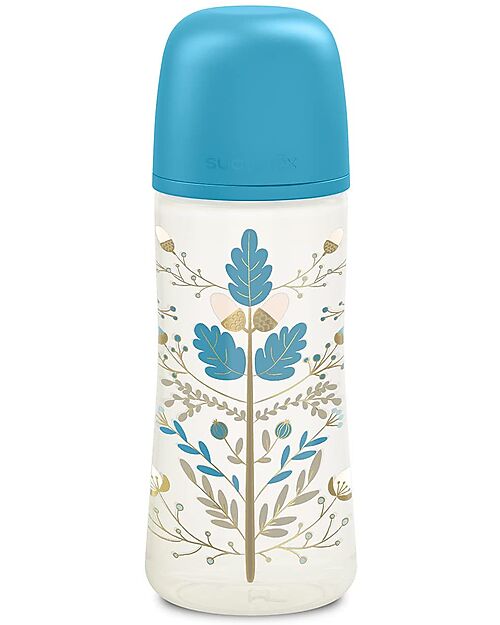 Suavinex Biberon Gold Edition con tettarella SXPro™ - 360ml Azzurro - dai 6mesi Biberon_