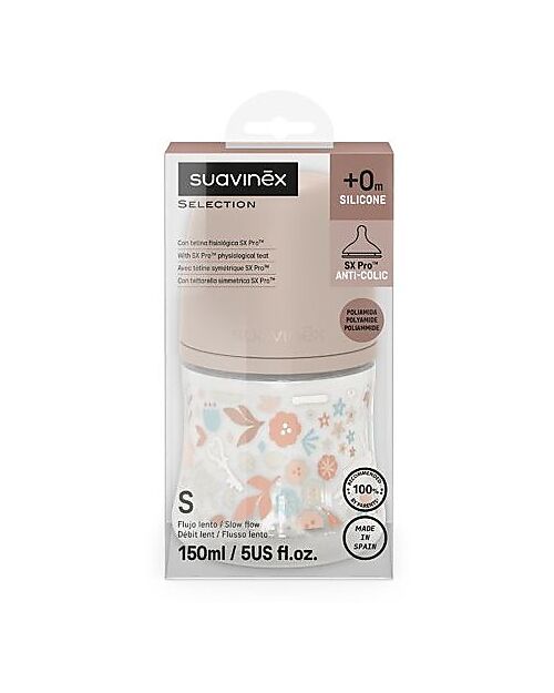Suavinex Biberon Wonderland – Rosa – 150ml – Flusso Lento
 Biberon_